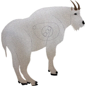 OnCore Archery Target - Mountain Goat Design