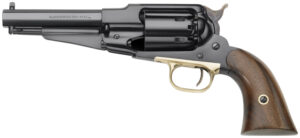 Pietta PF58ST44512 1858 Army Remington Sheriff 44 Cal 5.50" 6rd Blued Frame, Cylinder & Octagon Barrel, Walnut Grip