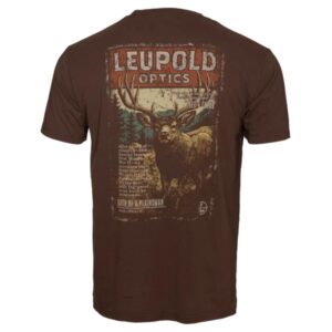 Leupold Magazine Short Sleeve Shirt Brown Heather XL