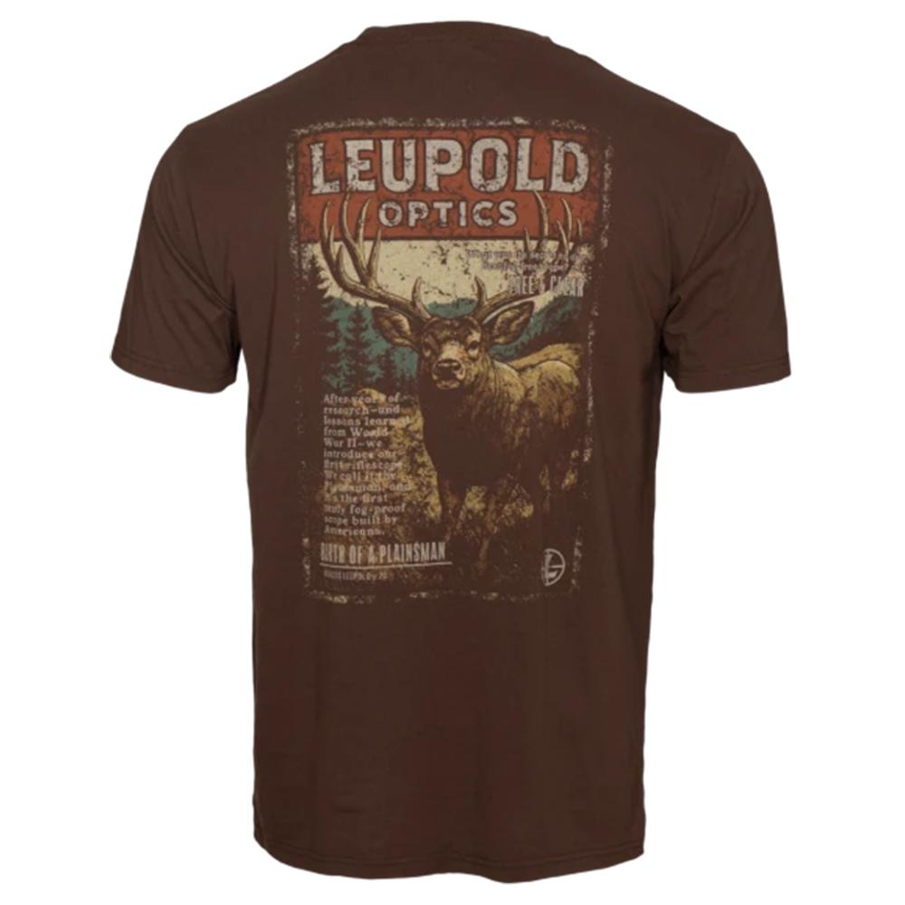 Leupold Magazine Short Sleeve Shirt Brown Heather XL
