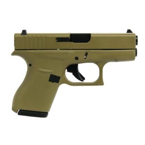 Glock 42 Custom FDE Subcompact Handgun .380 ACP