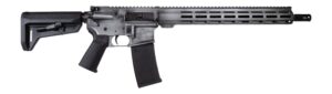 Shark Coast Tactical 300-065-1000-04 Liberty Or Death 5.56 NATO 30+1 16" Black Melonite Threaded Barrel, Aluminum Receiver w/Picatinny Rail, M-LOK Handguard, Magpul MOE SL Black Polymer Stock, Magpul