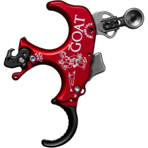 Tru Ball GOAT 3 Finger Release - Red/QuickSilver Medium