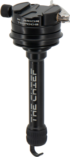WARRIOR TRIPODS THE CHIEF - LEVELING BASE 75MM 6" STEM