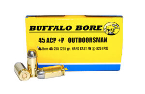 Buffalo Bore 45ACP +P Outdoorsman Ammunition - 255gr