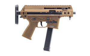 B&T APC9K SBR 9MM 4.3" Tan Semi-Automatic Rifle