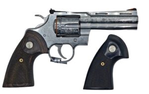Colt Python 357 Engraved Revolver - 4.25" Barrel