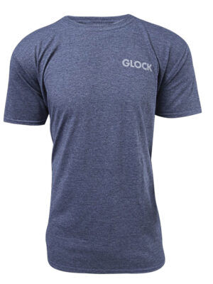 Glock Pistol Flag Short Sleeve T-Shirt - Heather Navy 3XL