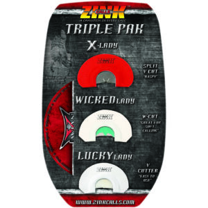 Zink Triple Pak Turkey Call - 3 Pack Diaphragm Calls