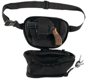 Bulldog BD860 Ambidextrous Fanny Pack Holster - Black