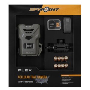 Spypoint Flex Cellular Trail Camera Bundle 33MP