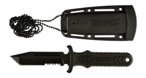 RUKO RUK0098         440A TIN 3"NECK/BOOT KNIFE