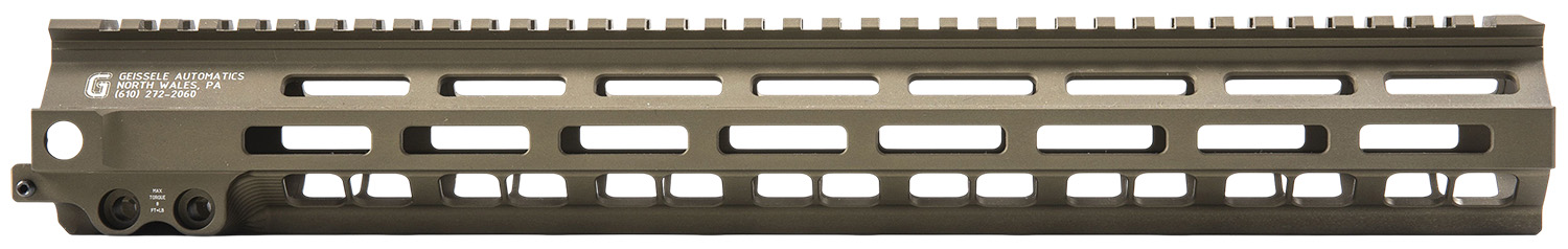 Geissele Automatics 05286S Super Modular Rail MK8 - 15" DDC