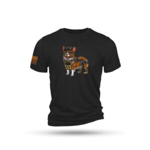 Nine Line Tactical Corgi Short Sleeve Shirt - Charcoal Black