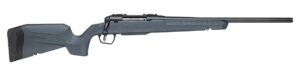 Savage Arms 33134 Axis 2  30-06 Springfield 4+1 20" Matte Black Carbon Steel Threaded Barrel, Drilled & Tapped Receiver, Gray Fixed w/Pistol Grip Synthetic Stock, Right Hand