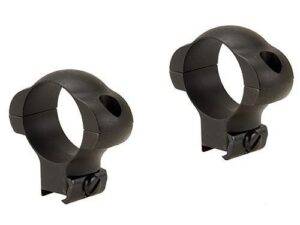 Weaver Grand Slam .22 Cal Rimfire Ringmounts 1" High Matte Black