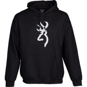 Browning Buckmark Hoodie - Comfortable Black Hoodie for Men