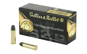Sellier & Bellot .38 Special 158GR Lead Round Nose Ammo