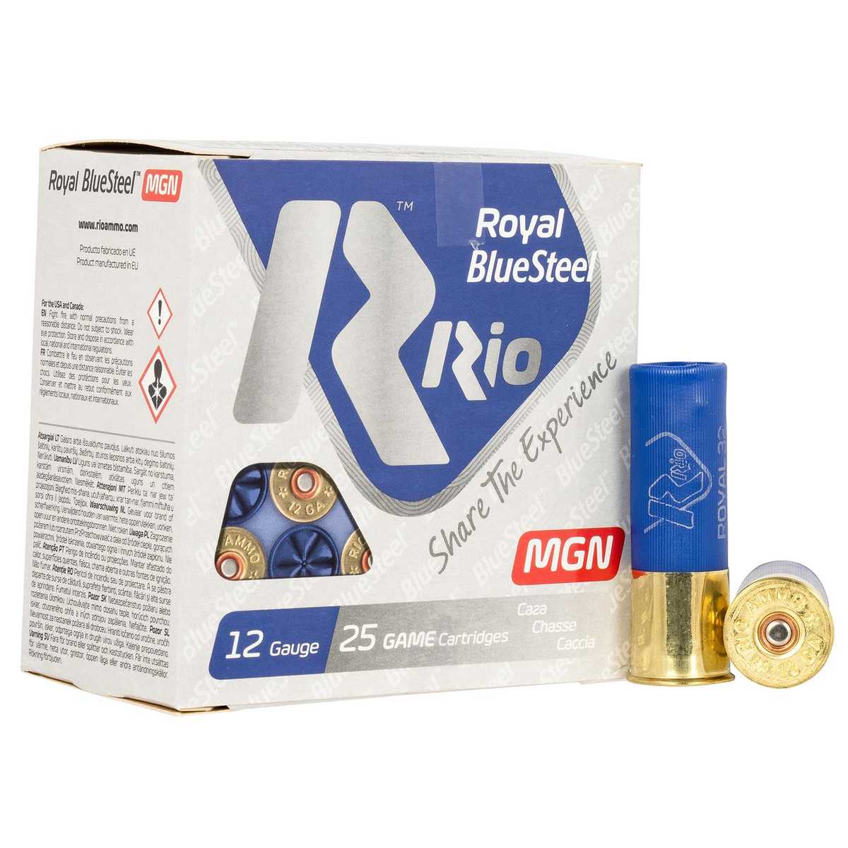 Rio Royal BlueSteel Heavy Magnum 12ga Shotgun Shells - 25rd