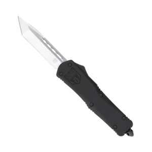 Cobratec CBT LRG FS-3 Black Tanto Knife - Dual Action OTF
