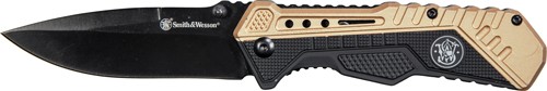 Smith & Wesson SWSA11 DRP PNT Pocket Knife - FDE
