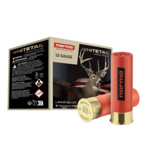 Norma WHITETAIL 12ga Slug Shotshells - 25 Count