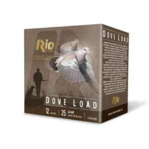 Rio Dove Load Shotshells 12ga 2-3/4" 1oz 1250 fps #8 25/ct