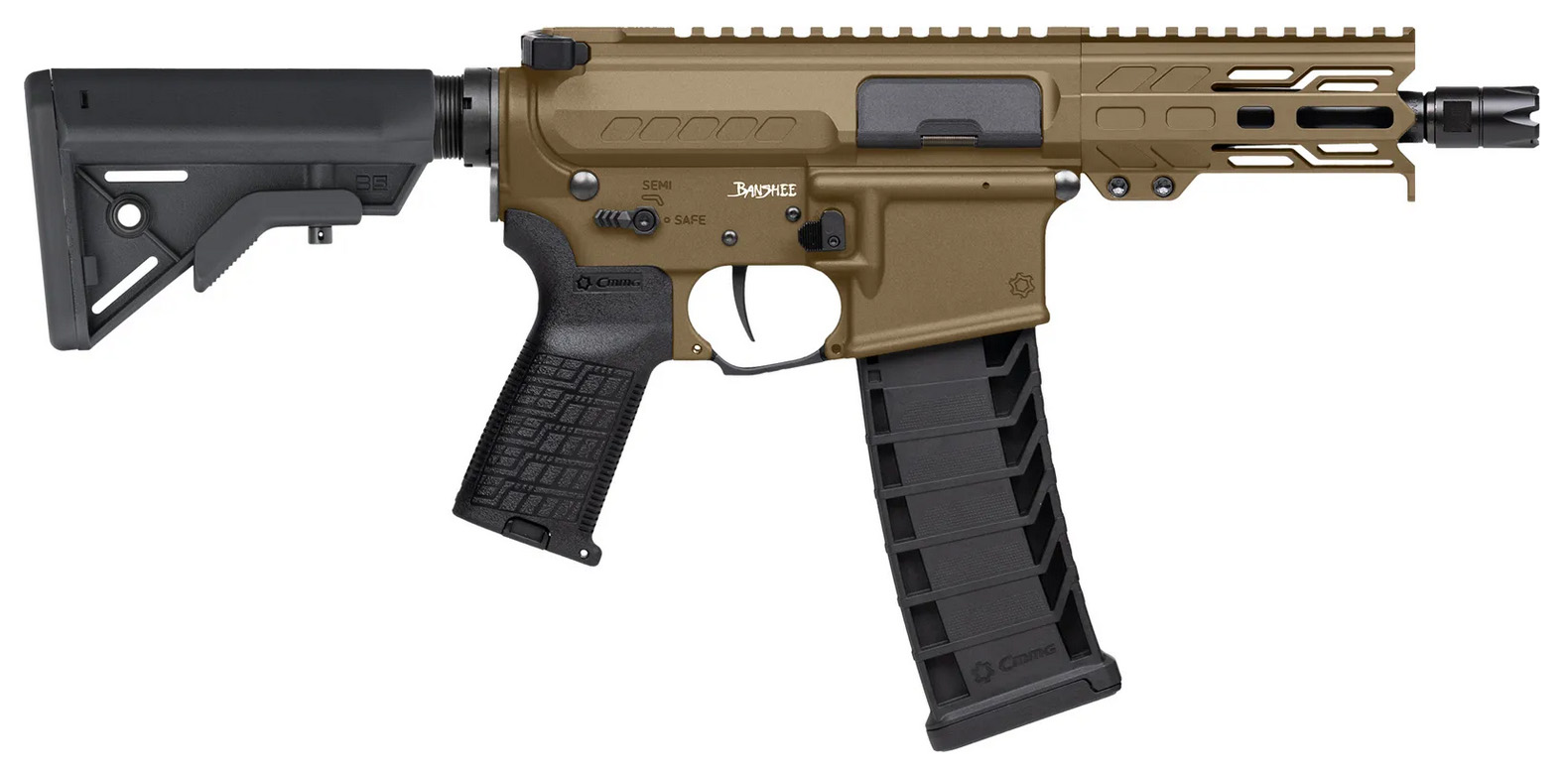 CMMG BANSHEE MK4 9MM Pistol - Compact & Versatile