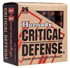 Hornady 91000 Critical Defense 9x18Makarov 95gr Hornady Flex Tip eXpanding 25 Per Box/10 Case