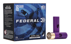 Federal Game Load 16GA 2.75" #7.5 Shotgun Shells
