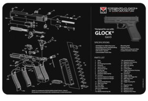 TekMat Glock Gen5 Cleaning Mat - 11"x17" Rubber