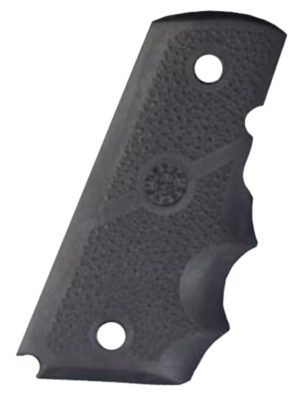 Hogue 43000 Rubber Grip for 1911 Officer - Black Cobblestone
