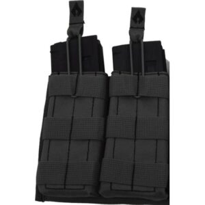 Advance Warrior Solutions Open Top Double Mag Pouch - Black