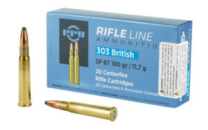 PPU .303 British Soft Point 180 Grains - 20 Rounds