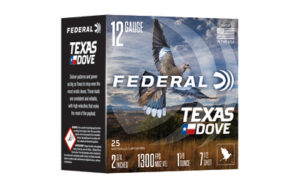 Federal TX Dove 12GA 2.75" 1 1/8oz #7.5 Shot Shells
