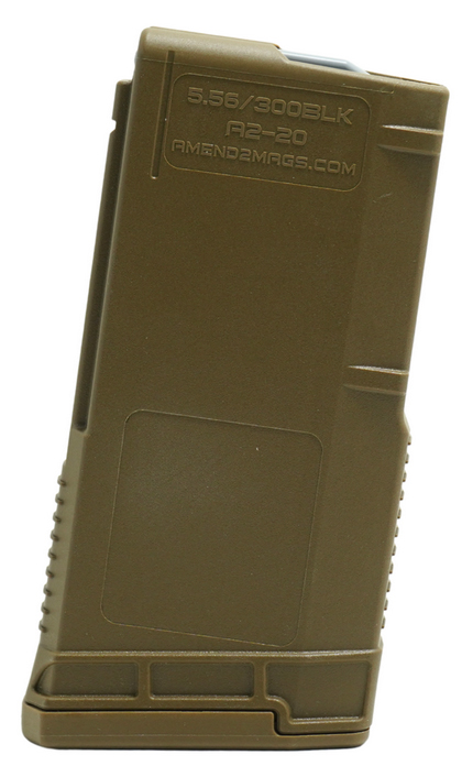 AMEND2 MAG AR-15 5.56 300BLK COYOTE BROWN 20RD