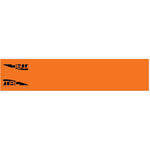 TAC Vanes Orange Arrow Wraps - 13 Pack for Enhanced Visibility
