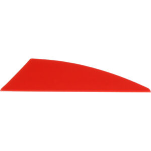 TAC Vanes Driver Vanes Red 2.25" - 36 Pack for Archery
