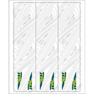 TAC Vanes Arrow Specific Wraps White Size E - 13 Pack