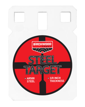 Birchwood Casey 4" Square AR500 Steel Gong Target