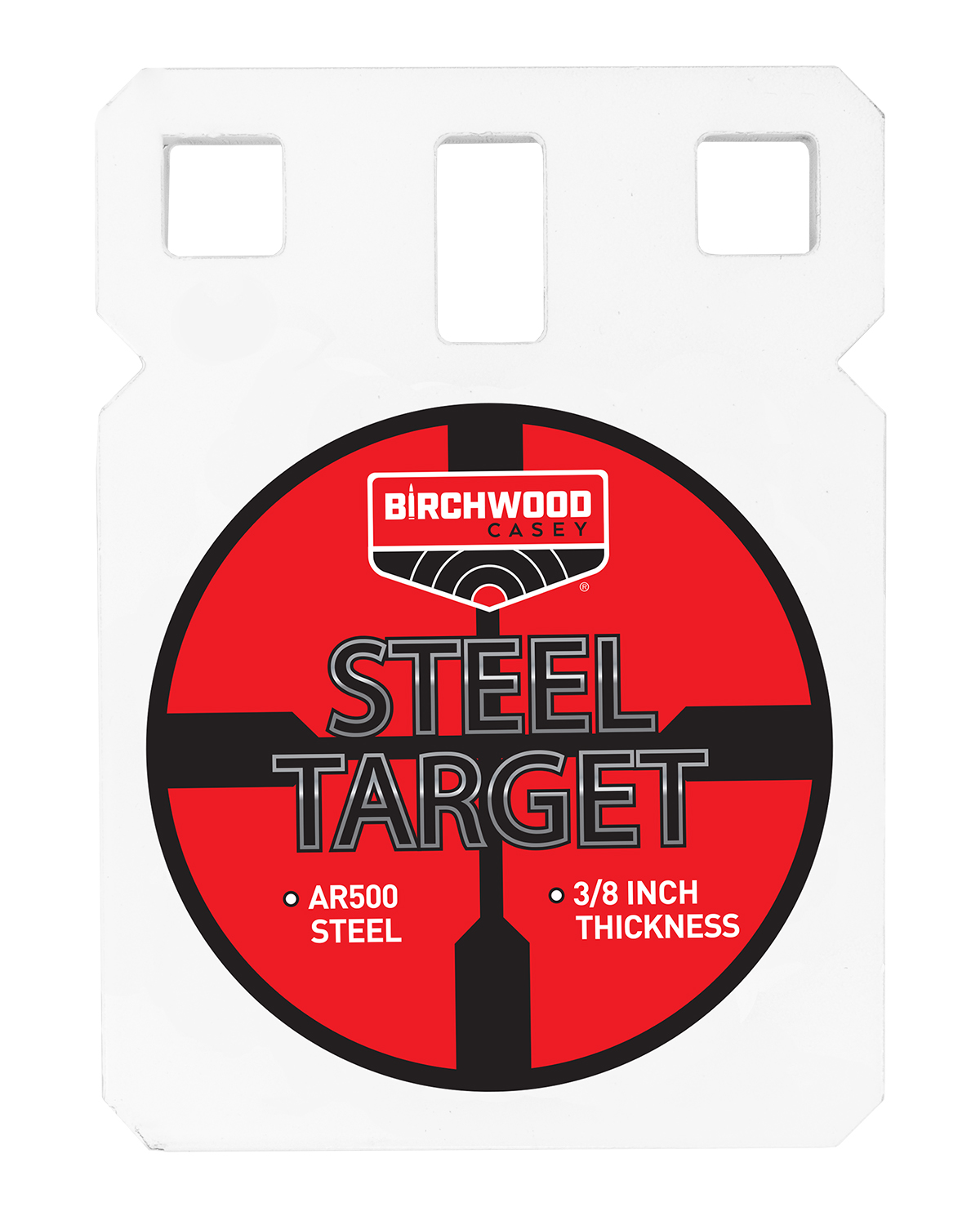 Birchwood Casey 4" Square AR500 Steel Gong Target