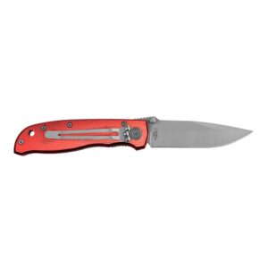 Sarge Knives Red Diamond Folding Knife - 3.25" Drop Point