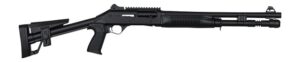 Panzer Arms PAM4TSSBSS M4 Semi-Auto 3" 5+1 18.50" Black Barrel, Black Aluminum Receiver w/Picatinny Rail, Black Skeleton Synthetic Stock & Grip