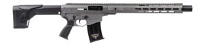 Panzer Arms PAAR12GLF AR12 G5 Semi-Auto 5+1 18.50" Gray Cerakote Aluminum/Polymer Receiver w/Picatinny Rail, M-LOK Handguards, Black Synthetic Stock