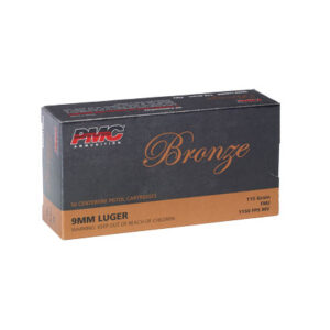 PMC 9MM 115GR FMJ Ammunition - 50 Count