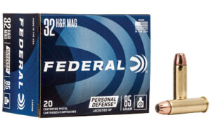 Federal Personal Defense .32 H&R Magnum 85GR JHP Ammo