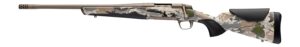 Browning 036124227 X-Bolt 2 Speed SPR Full Size 7mm Rem Mag 3+1 22" Smoked Bronze Cerakote Fluted Threaded Barrel, Steel  Drilled & Tapped Receiver, Ovix Camo w/Black Overmold Adj Comb & LOP Synthetic