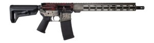 Shark Coast Tactical 300-054-1000-04 Bushido  5.56 NATO 30+1 16" Black Nitride Threaded Barrel, Engraved Aluminum Receiver w/Picatinny Rail, M-LOK Handguard, Magpul Collapsible Black Polymer Stock, Ma