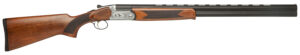 Dickinson LLC GW12W28P Green Wing  12 Gauge 2rd 3" 28" Matte Black Vent Rib Barrel, Engraved Steel Receiver w/Satin Silver Metal Finish, Bead Front Sight, Wood Stock & Ejector