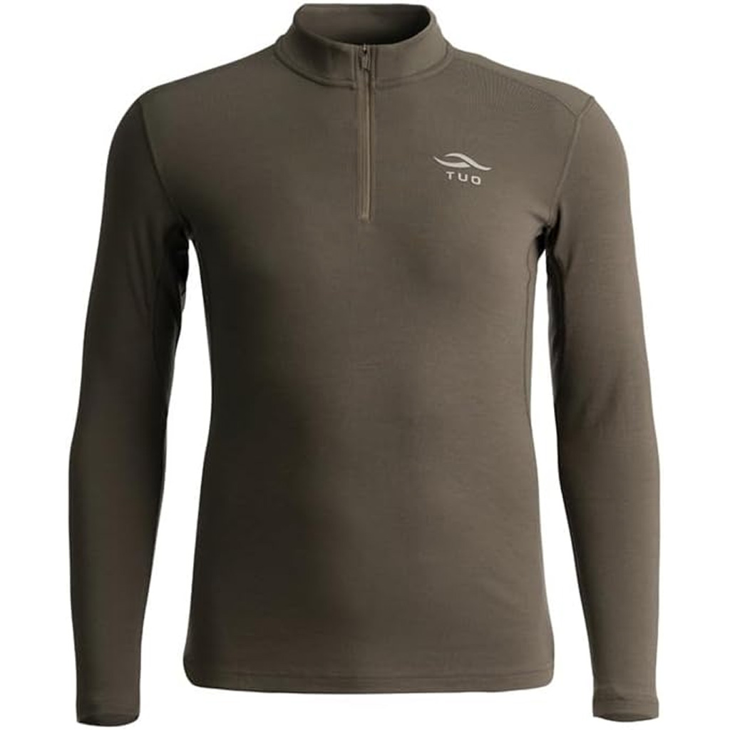 TUO Kinetic Merino 250 1/4 Zip Shirt Deadfall 2X-Large - Image 2